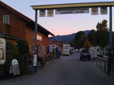 Stellplatz in Füssen