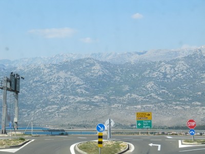 Die "Berge" von Kroatien