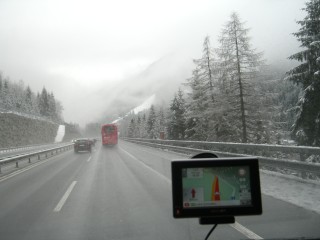 Kurz vor dem St Gotthard