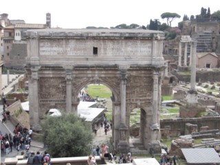 Forum Romanum das "antike Rom"