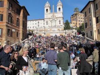 Die "spanische Treppe"