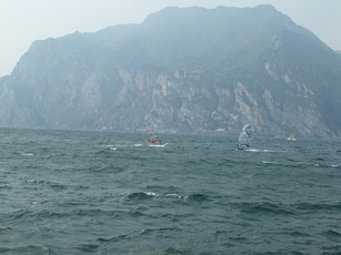 Surfer in Torbole