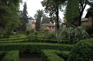 Gartenanlage in der Alhambra