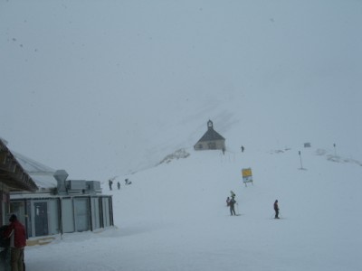 ..deshalb oben schlechtes Wetter